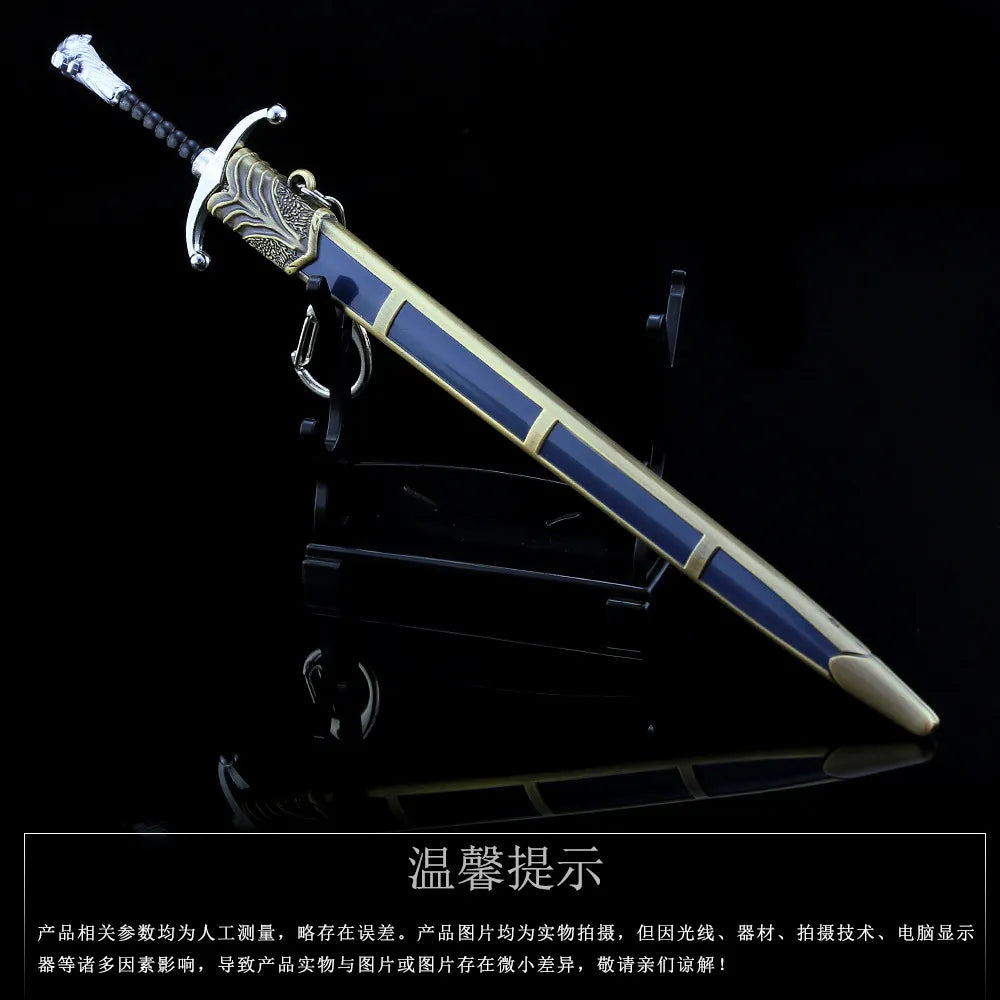 21cm Longclaw Sword GOT Jon Snow Game American Drama Peripheral Metal Cold Weapon Model of Thrones Ornament Craft Boy Collection