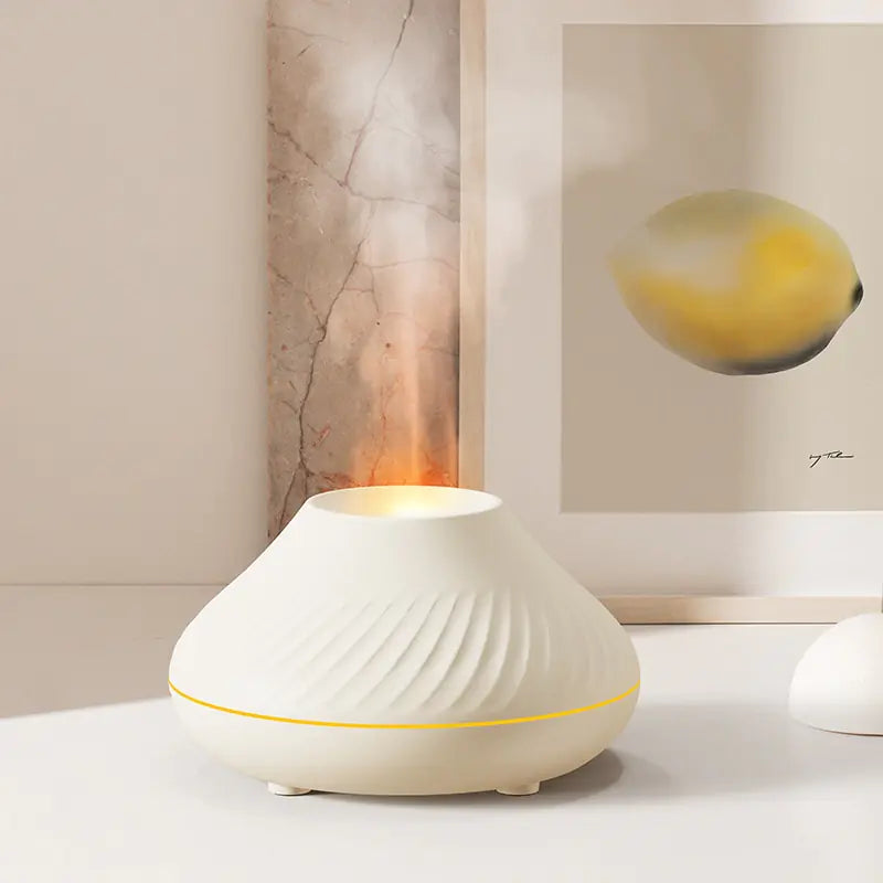 Volcanic Flame Aroma Diffuser Essential Oil Lamp