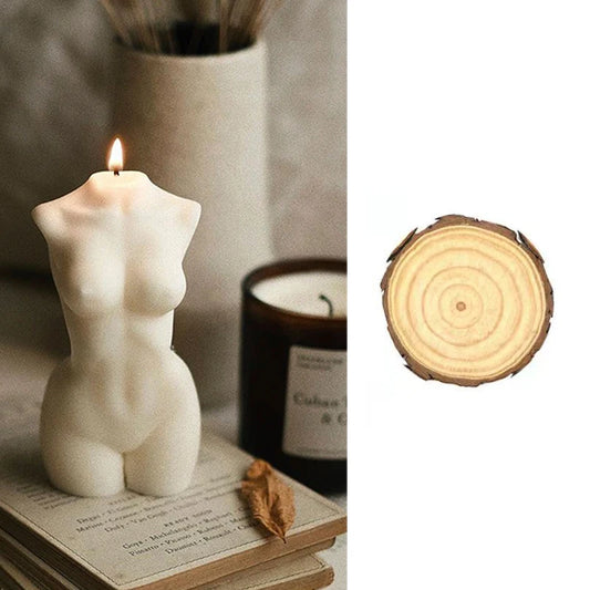 Nordic home decor figured body scented candle ins aesthetic decoration room decorative aromatic candles luxury guest gift candle